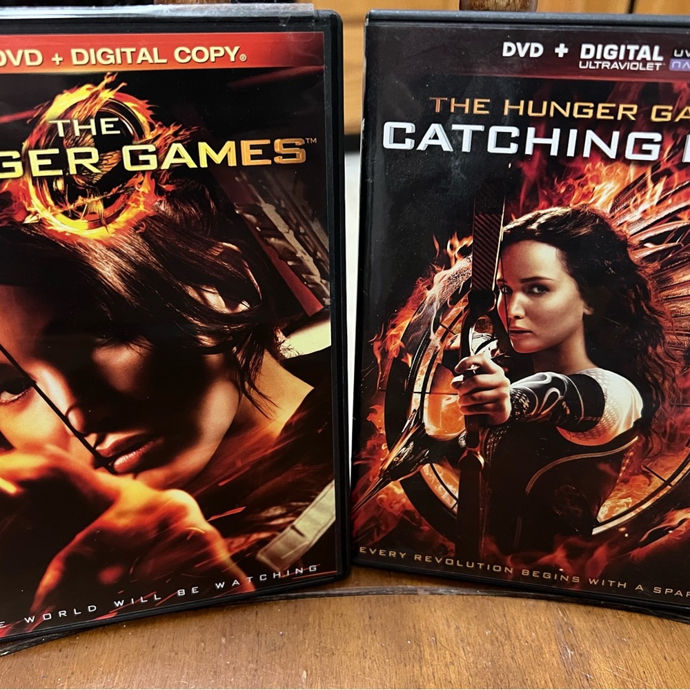 Hunger games DVDs
